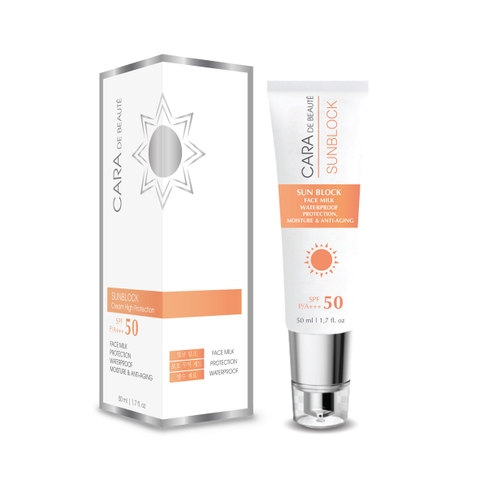 Kem chống nắng Cara de beauté - SunBlock 50+++