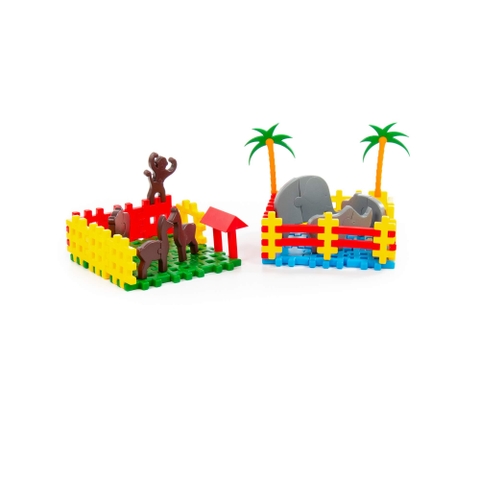 Đồ chơi lắp ghép vườn bách thú cho bé - PLS-0811 – Polesie Toys