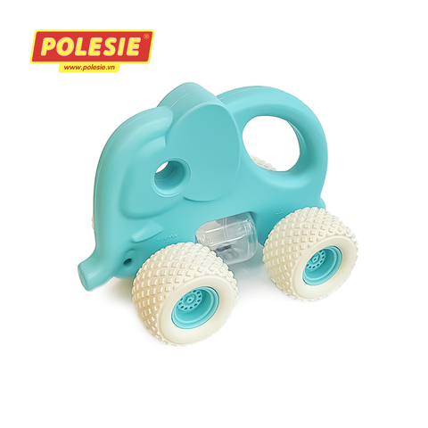 Xe voi con lục lạc Gripcar cho bé - Xanh - POLESIE Toys - Hàng Nhập Khẩu Chính Hãng Từ Châu Âu, An Toàn, Chất Lượng Cao -PLS-90263