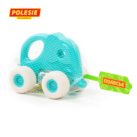 Xe voi con lục lạc Gripcar cho bé - Xanh - POLESIE Toys - Hàng Nhập Khẩu Chính Hãng Từ Châu Âu, An Toàn, Chất Lượng Cao -PLS-90263