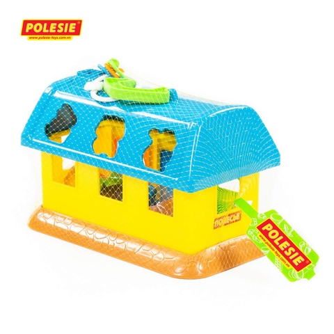 Bộ đồ chơi thả hình khối Ngôi nhà thú cưng - Polesie Toys