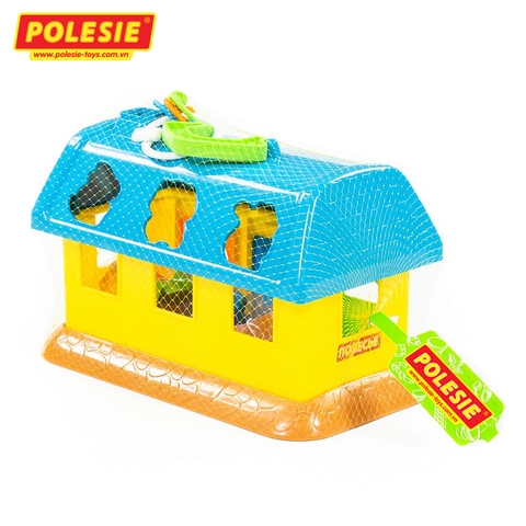 Bộ đồ chơi thả hình khối Ngôi nhà thú cưng - Polesie Toys