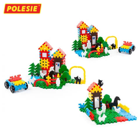 Đồ chơi lắp ghép trang trại 120 chi tiết - Hàng Cao Cấp - 4826 – Polesie Toys