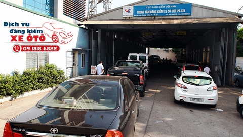 Dịch vụ đăng kiểm xe ô tô tại Hà Nội