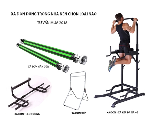 Tư vấn mua xà đơn trong nhà, xà đơn gắn cửa tốt nhất