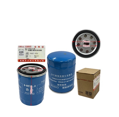 Bộ lọc nhiên liệu diesel 490B-CX0708-BM-HL, chính hãng HELI