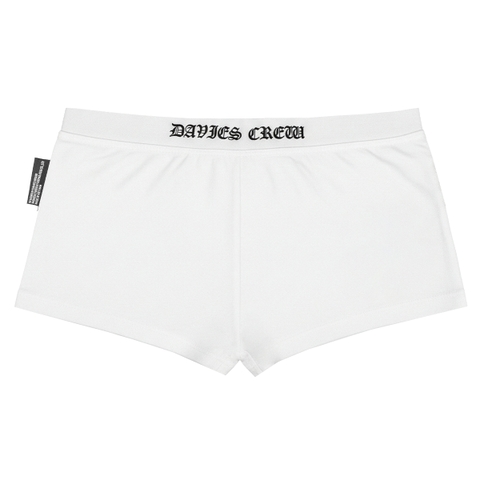 Quần short thun nữ ôm sát DAVIES lưng thấp mini short