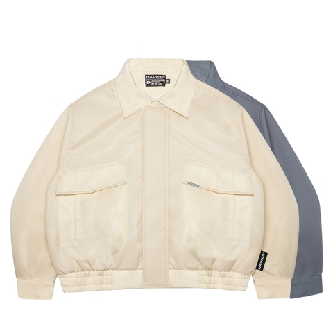 Áo khoác bomber local brand dáng ngắn nam nữ nhiều màu Davies