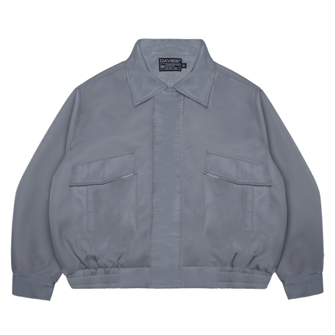 Áo khoác bomber local brand dáng ngắn nam nữ nhiều màu Davies