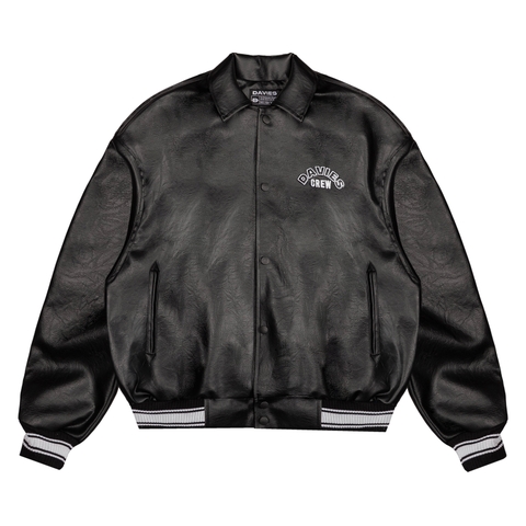 DSW CREW VARSITY LEATHER JACKET