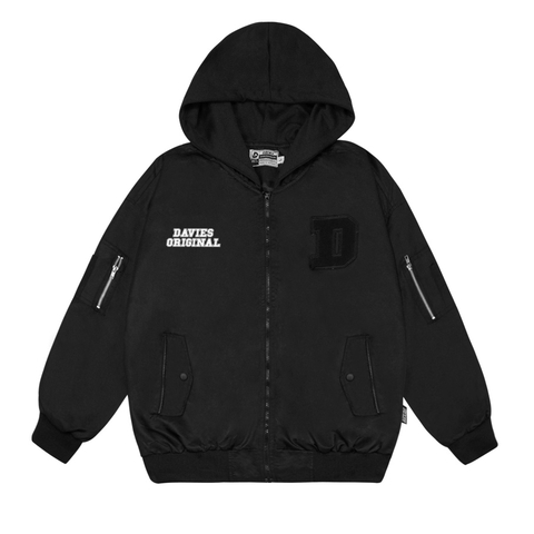 DSW HOODED BOMBER JACKET