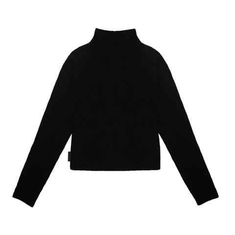 áo khoác local brand nữ đẹp ôm sát màu đen