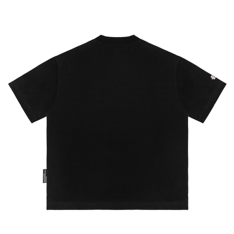 áo thun local brand đẹp màu đen form rộng tay lỡ