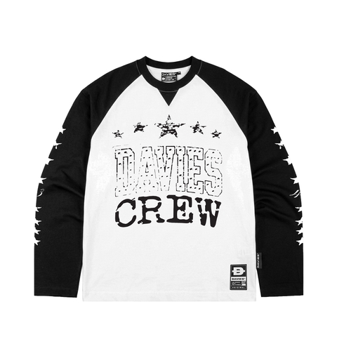 Áo phông tay dài raglan DAVIES form rộng Astral Raglan Long Sleeve Tee
