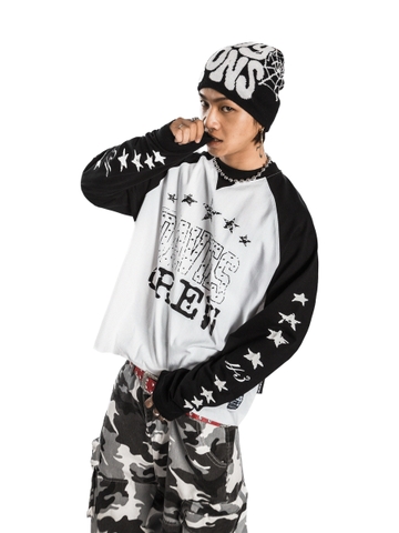 Áo phông tay dài raglan DAVIES form rộng Astral Raglan Long Sleeve Tee