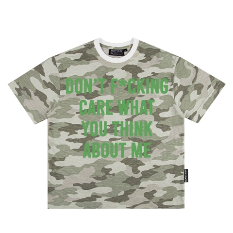 DSW TEXTURED SLUB TEE - CAMO