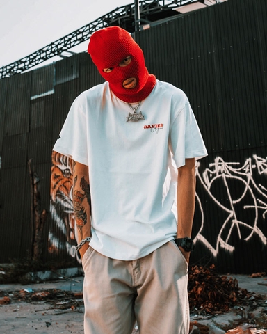 áo thun nam nữ local brand form rộng tay lỡ đen trắng thun cotton