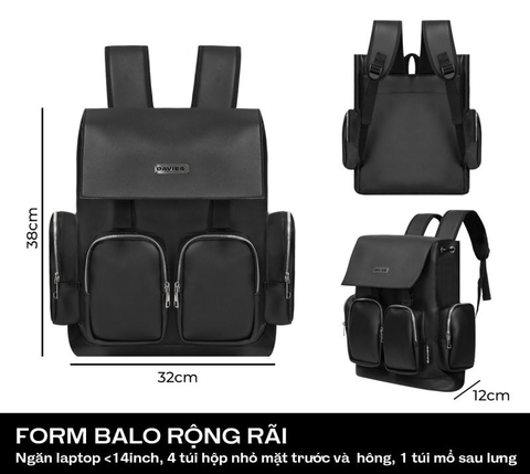 balo đi học local brand Davies