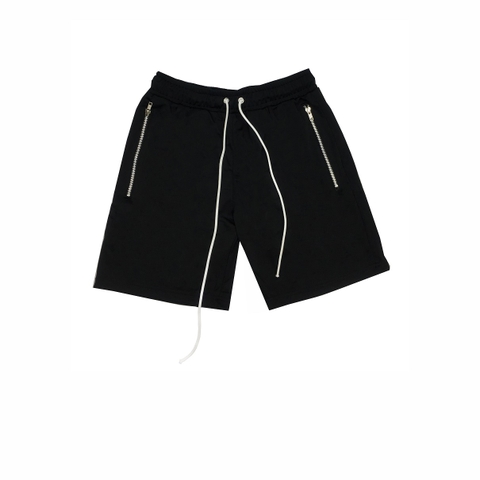 DVSL BLACK ZIPPER SHORT