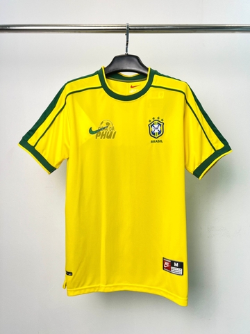ÁO RETRO BRAZIL VÀNG 1998