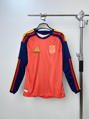 ÁO BODY TÂY BAN NHA ĐỎ DÀI TAY 2025