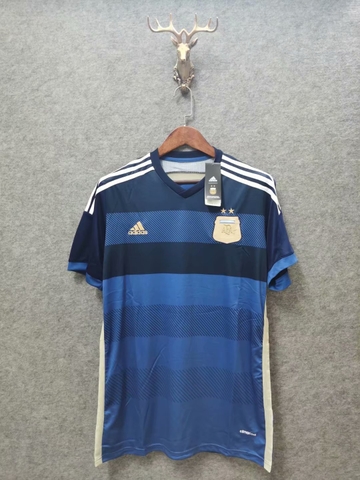 ÁO RETRO ARGEN XANH 2014