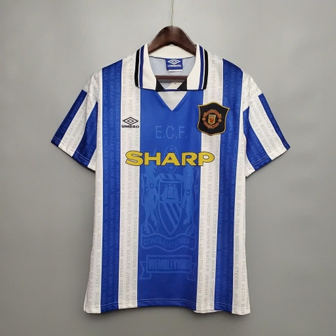 ÁO RETRO MU XANH 1995