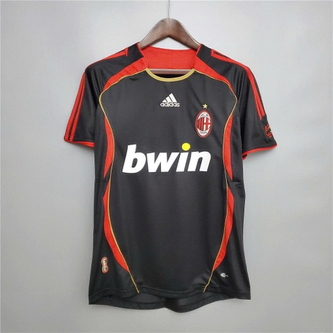 ÁO RETRO AC MILAN 2006 ĐEN