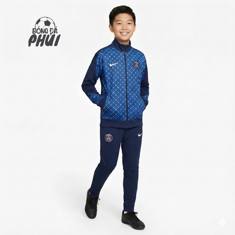 BỘ KHOÁC TE PSG XANH 2026