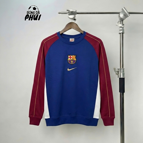 ÁO NỈ BARCA ĐỎ