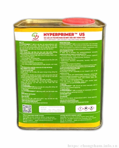 HYPERPRIMER US - đóng gói can 1 lít