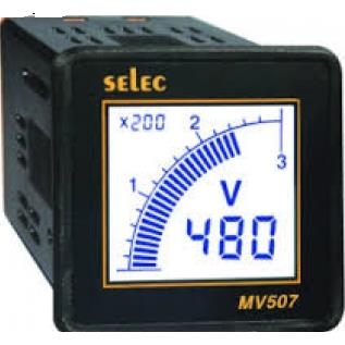 Đồng hồ tủ điện dạng sô hiển thị dạng LCD MV507