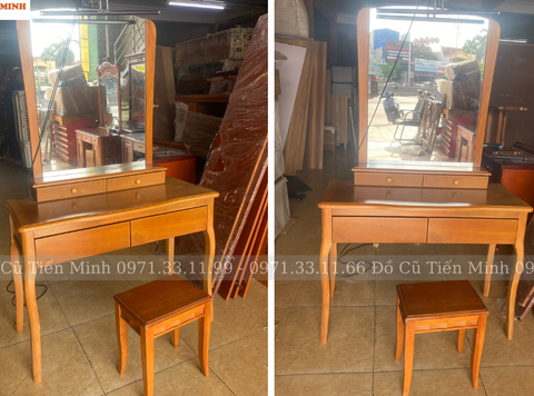 Thanh Lý bàn phấn gỗ thịt