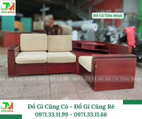 Thanh  Lý bộ ghế Gỗ phòng khách cũ