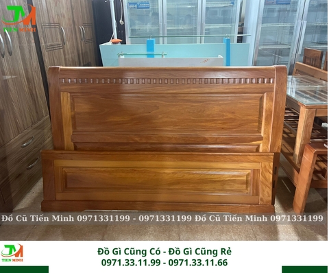 Giường 1m8 xoan