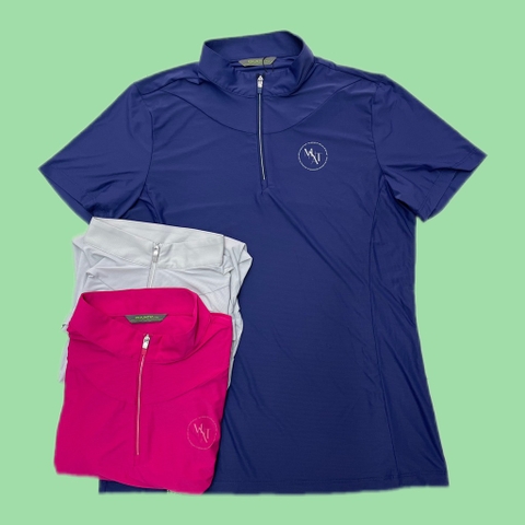 Áo Polo 1/4ZIP Mountia Nữ 1CDTSM3508