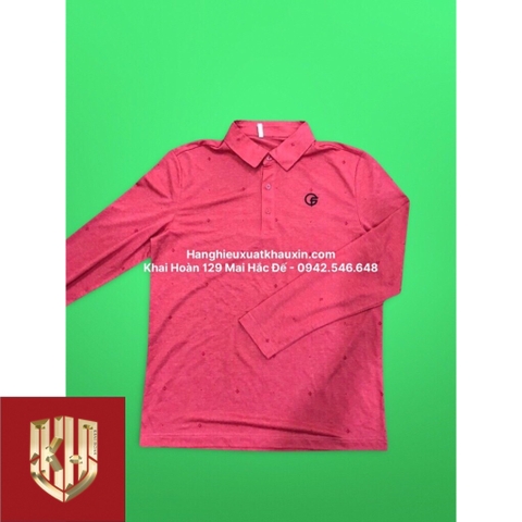 Áo Polo Golf Fantom Dài tay Nam Chữ FG003