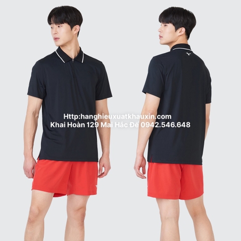 Áo Polo 1/4zip Mizuno Nam 32TB002833