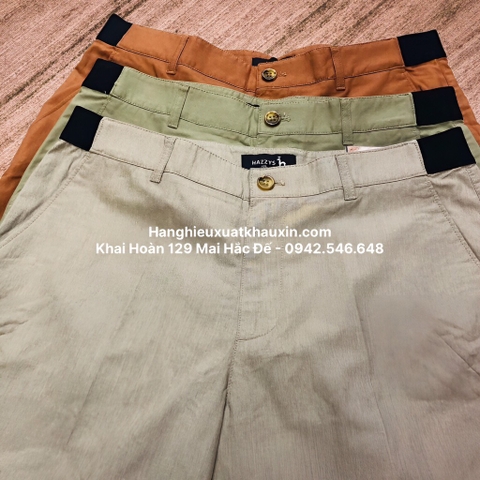 Quần Short Khaki  Hazzys Nam HZ001