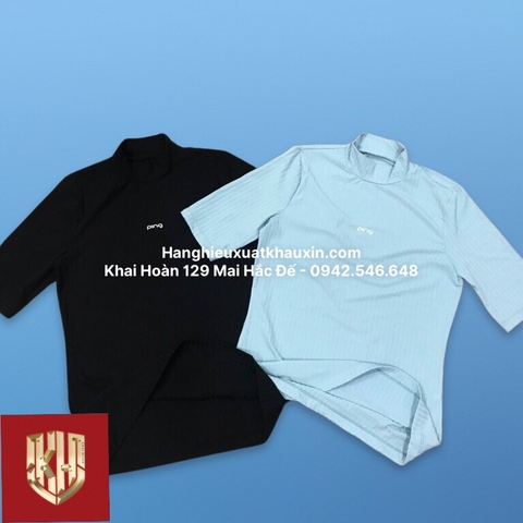 Áo Tshirt Cổ trụ Golf Ping tay lỡ PW002