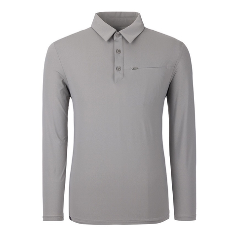 Áo Polo dài tay  Thun lạnh Mountia Nam1MQTSM305