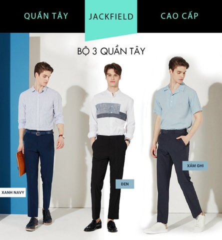 Quần âu JACKFIELD AT763599