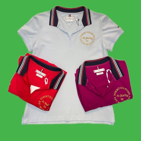 Áo polo Tommy Nữ full CT WW0WW36703