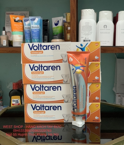 Gel xoa bóp giảm đau Voltaren 180g