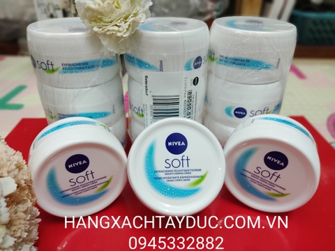 KEM DƯỠNG DA CẤP ẨM NIVEA SOFT – HÀNG NỘI ĐỊA ĐỨC