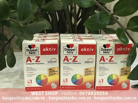 VITAMIN TỔNG HỢP DOPPELHERZ A-Z DEPOT