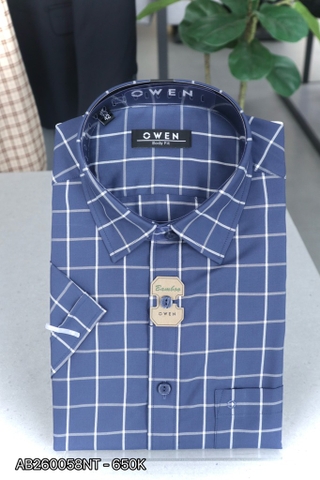 ÁO SƠ MI NGẮN TAY AB260058NT