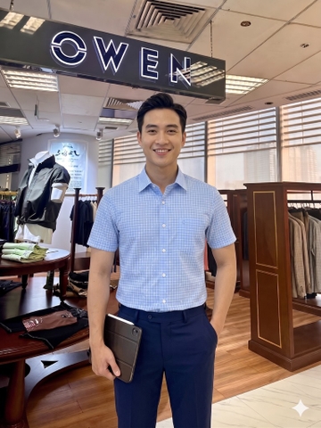 ÁO SƠ MI NGẮN TAY AB260035NT