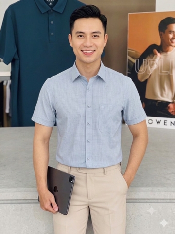 ÁO SƠ MI NGẮN TAY AF260103NT