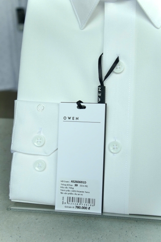 ÁO SƠ MI TRẮNG AS260691D